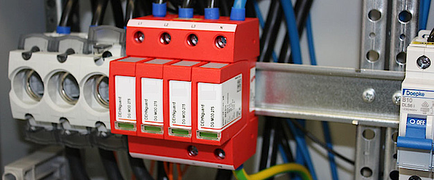 Über­spannungs­schutz bei Bartsch Elektrotechnik GmbH in Hamburg